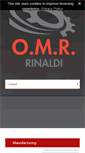 Mobile Screenshot of omrsrl.it